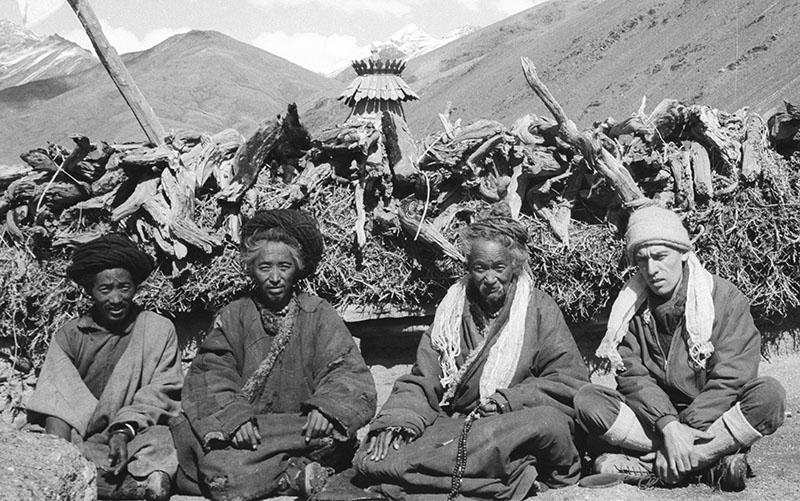 Corneille Jest et Gakar Rinpoche, Tarap, 1965